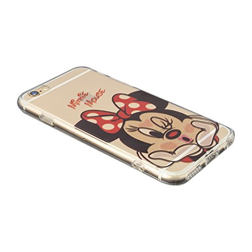 VCOMP Cubierta de Silicona TPU Transparente Ultra Fina Dibujo Animados Bonito para Apple iPhone 6 6s - Minnie Mouse Mini l piz ptico reviews VCOMP Cubierta de Silicona TPU Transparente Ultra Fina Dibujo Animados Bonito para Apple iPhone 6 6s - Minnie Mouse Mini l piz ptico