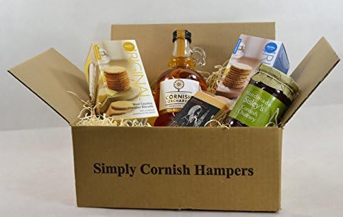 Cornish Ploughman's Hamper With Smoked Cheese In A Standard Carton