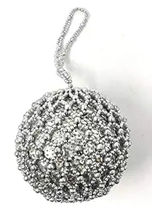 DECORISTAHOME Hanging Christmas Xmas Day Tree Decoration Ball Glitter Gift