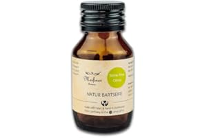 MEIßNER - TREMONIA - Meißner Tremonia - 50ml Bartseife "Stone Pine Citrus" - Bartshampoo ohne künstliche Zusatzstoffe - veganes Bartshampoo für Männer mit Bio-Olivenöl für intensive Pflege - Für die tägliche Bartpflege