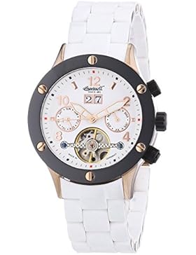 Ingersoll Damen-Armbanduhr Chronograph Automatik Plastik IN1403RWBK