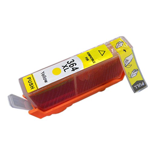 Bosumon Kompatibel zu HP 364XL Tintenpatronen 4 Farbe (1 Schwarz,1 Cyan,1 Magenta, 1Gelb) Hohe Kapazität kompatibel zu HP Photosmart 5510 5511 5512 5514 5515 5520 5522 5524 6510 6520 6512 6515 7510 7520 7515 B8550 B8558 C5370 C5373 C5324 C6388 D5460 D5463 B110a B110c B010a B010b B111a B109a B109b C309a C309c B209a B210a HP Deskjet 3070A Drucker - 6