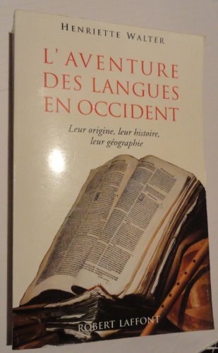 couverture de : L'aventure des langues en Occident