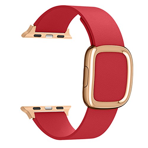 Apple Watch Band Rose Gold Modern Buckle Clasp Maker Luxury
