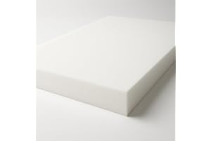 DREAMLAYER High Density White Upholstery Foam Sheet – Firm Cushioning for Bench, Stool & Seat Pads, Sofas, Beds, Campervans – Indoor/Outdoor Padding – Cut to Size (2inch, 20 x 14)
