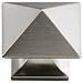 Produktbild Hickory Hardware P3015-SS 1-1/4-Inch Square Studio Collection Cabinet Knob, Stainless Steel by Hickory Hardware