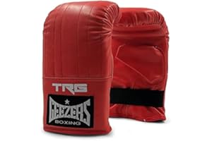 Geezers Boxing TRG Bag Mitt for Sparring, PU Material for Heavy Punching training, Ideal for Men and Women Double End Speed Ball workout