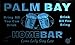 Produktbild p2317-b Palm Bay Home Bar Beer Family Last Name Neon Light Sign Barlicht Neonlicht Lichtwerbung