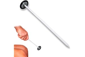 NHQZ Marteau Reflexe Medical,Marteau Reflexe,Marteau Réflexe Neurologique avec Pointe Pointue, Marteau Neurologique Rond Noir pour Réponses Superficielles, pour Examens