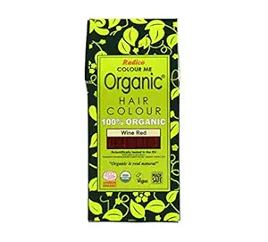 Radico Organic Hair Colour, 100g, Wine Red