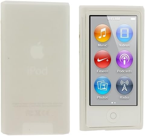 ANiceSeller(TM) Color Silicone Soft Rubber Gel Skin Case Cover for iPod Nano 7th Generation 7G 7 (Clear)
