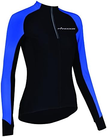 PANDOOM Outdoor Sports Womens Breathable Cycling Long Sleeve Jersey Bike Jersey