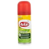 Autan 100ml Tropical Mosquito Repellent Dry Body Spray