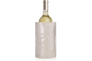 ‎VACU VIN Vacu Vin Flexibler Weinkühler - Wiederverwendbar - Sand - Kühlmanschette für Standardflaschen - Schnelle Kühlung