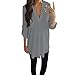 Produktbild Blusen Damen Lässig Chiffon Shirt Hemd Sexy Pullover Langarm V-Ausschnitt T-Shirt Frauen Bluse Oberseiten Streetwear Sweatshirt,ABsoar