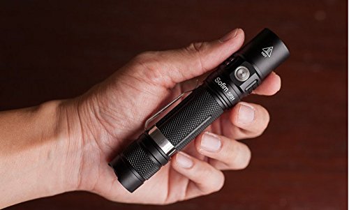 Taktiche LED Taschenlampe Sofirn 960 lumen Cree XPL2 V6 LED Fahrradlicht Bicycle Lampen Extrem Hell Kompakte EDC Taschenlampe Set Wasserdichtes IPX8 mit 18650 Batterie und USB Aufladeeinheit - 2