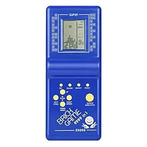 biZyug Brick Game Hand Operated Video Games for Kids Play | Birthday Return Gift | Portable Indoor and Outdoor Brick Game - Multicolor