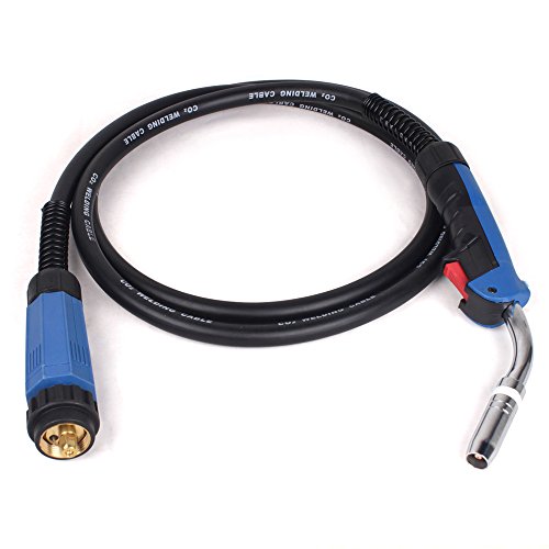 SPEED Schutzgas Schlauchpaket MAG/MIG Welding Torch Schweißbrenner MB15 5m - 3