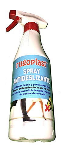 Rugoplast - Spray Antideslizante Bañera, Platos de Duchay Pavimentos Poco Porosos, 0.5 l