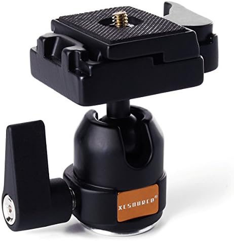 Kvalito Camera Monopod Tripod Ball Heads with Quick Release 1/4" Screw Assembly / Disassembly for Tripod, Monopod, Slider, DSLR Camera, Camcorder