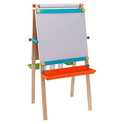 KidKraft tableau chevalet d´artiste avec rouleau de papier