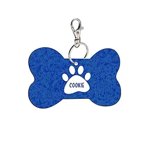 Sky Trends Bone Shape Collar Locket/Pendant for Dogs & Puppy -525, Multicolour, Medium, 1 Count - Cookie