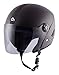Autofy O2 X Pearl Plus Open Face Designer Helmet (Matte Black,M) RS.716.00