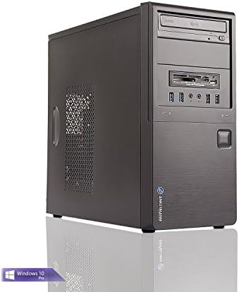 Ankermann-PC Silent Office, AMD FX 4300 4x3,80 GHz Turbo: 4,00GHz, 8GB RAM, 250GB SSD, Windows 10 Pro, Card Reader, EAN 4260219658447