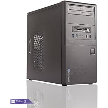 Ankermann-PC SMALL HOME OFFICE Business PC, Intel i3 7100 2x3,90GHz, HD Graphics 630, 8GB RAM, 1TB HDD, Windows 10 Pro, Paralell port IEEE 1284, Card Reader, EAN 4260219657150