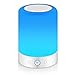Produktbild Cimic Touch Bedside Lampe mit Bluetooth-Speaker, Dimmable Warm White Table Lampe & RGB Color Changing LED-Lautsprecher Mood Light, Frauen Männer Kinder Kinder Kinder Nachtlicht