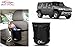 Auto Pearl - Semi Cylindrical Premium Make Cloth Car Bin Dustbin - Hummer H2 RS.324.00