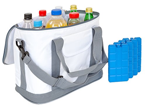 Kühltasche MARBELLA 20 Liter (= 36 Dosen) für Picknick, Grillen, Wandern, Ausflüge, Urlaub - 3