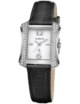Orphelia Damen-Armbanduhr Fjord Analog Quarz Leder