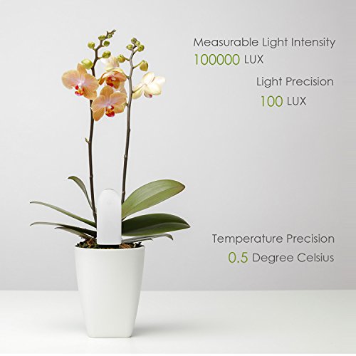 Xiaomi Smart Plant Monitor, Ollivan kabelloser Pflanzen-Sensor Bluetooth Smart Boden Tester Moisture Meter Boden Nährstoff Wasser Licht Prüfer Weiß - 2