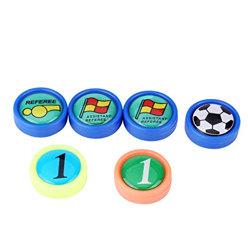 Professional Fußball Taktikmappe Taktiktafel Fußball Coach-Board mit Stifte, Radiergummi, Magneten - 8