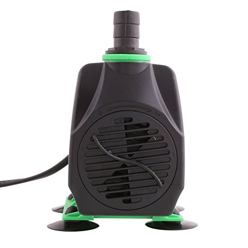 DECKEY 220V-240V 24W Tauchpumpe Teichpumpe Aquarienpumpe Tauchmotorpumpe Förderpumpe Wasserpumpe Abwasserpumpe Gartenpumpe 3000L/H - 3