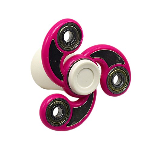 Wangyue New Stacked Multiple Simultaneous Rotation Spinner Fidget Spinner EDC Focus Anxiety Stress Relief Toys Red