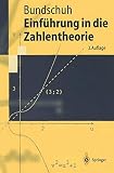 Image de Einführung in die Zahlentheorie (Springer-Lehrbuch)