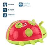 ANSMANN Sternenlicht Marienkäfer Einschlafhilfe Himmel Projektor LED-Nachtlicht Sternenhimmel Orientierung und Geborgenheit im Dunkeln – geprüfte Materialien, von jungen Eltern empfohlen - 3