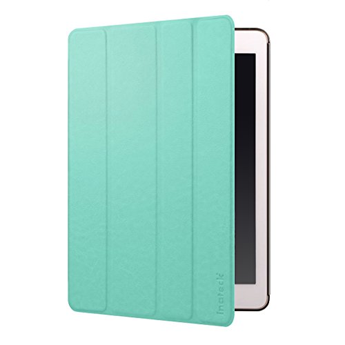 Inateck iPad Air 2 Hülle – Ultra Slim Ledertasche Smart Cover mit Magnetischer Auto Sleep Wake-up Funktion für iPad Air 2/ iPad 6. Generation, Grün