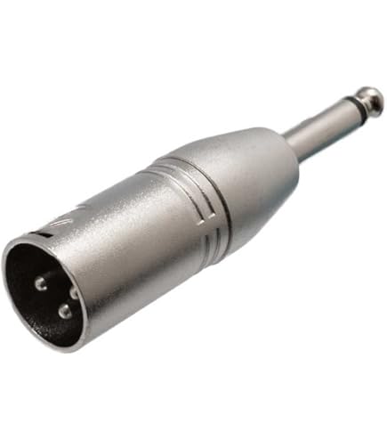 Sound X Pro - Set Di 2 Adattatori XLR Femmina A Jack TRS 6.35mm Femmina - Foto 3