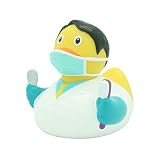 Producto es design by lilalu LiLaLu Quietscheente Pato Dentista, Pato de Goma, Patos de Goma, Pato de Goma, Pato de Goma, Figura de Juguete, Juguetes de baño de Caucho, 1983