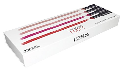 L'Oréal Paris Indefectible Matt Lippenstift Geschenkset, 1 Stück