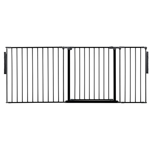 Safetots Room Divider Black Up to 177cm
