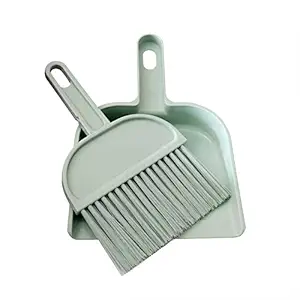 RYPET Cage Cleaner for Guinea Pigs, Hamsters, Chinchillas, Rabbits, Reptiles, Hedgehogs and Other Small Animals - Mini Dustpan and Brush Set Cleaning Tool for Animal Waste (1 Pack)