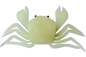 SANDYSEPTEMBER Efficace esca morbida a forma di granchio, 714 cm, migliora le tue tecniche di pesca in mare con questo pratico strumento