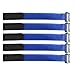 Produktbild ljym88 10 Stü Nylon Zurrgurt mit Magic Stier für Home Office Outdoor Zubehör(Blau)