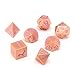 Produktbild DyNamic 7Pcs Antique Metal Polyhedral Dice Role Playing Game Dices Heavy Duty With Bag