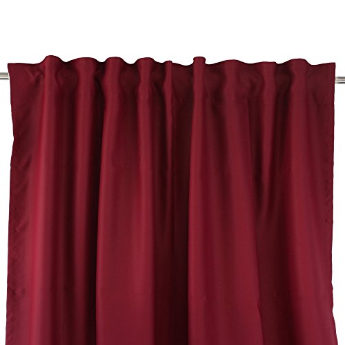 Gözze Verdunkelungsvorhang, Blickdicht, 140 x 255 cm, Tessin, Bordeaux, 81359-33-4045 - 2