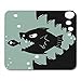 Produktbild HOTNING Gaming Mauspads, Gaming Mouse Pad Big Fish Hunting and Eating Small But Not Aware of 11.8"x 9.8" Decor Office Nonslip Rubber Backing Mousepad Mouse Mat
